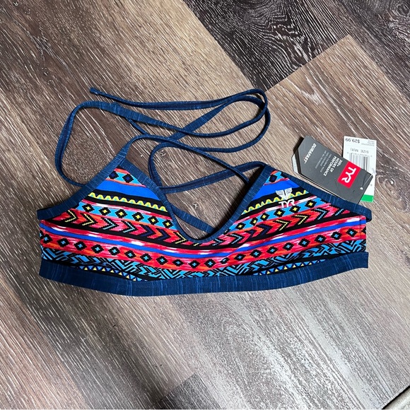 NWT TYR Women’s Santa Fe Mojave Tieback Top medium NEW - Picture 2 of 4